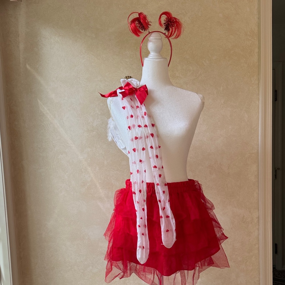 Kids Cupid Costume with Heart Details